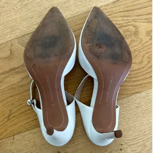 Banana Republic - High Heel Mule Pumps in White thumbnail 7