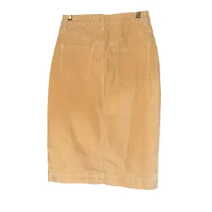 Free People Yellow Corduroy Skirt Womens 26 Academia Retro Boho Casual Librarian thumbnail 4