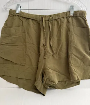 Old Navy Olive Drawstring Utility Shorts thumbnail 1