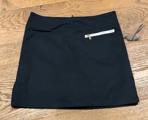 Fairway fox Elegant Blue‎ Mini Skirt with Zipper Accent built in shorts golf 6 thumbnail 1