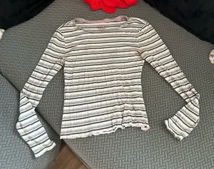 Old Navy striped long sleeve shirt thumbnail 1