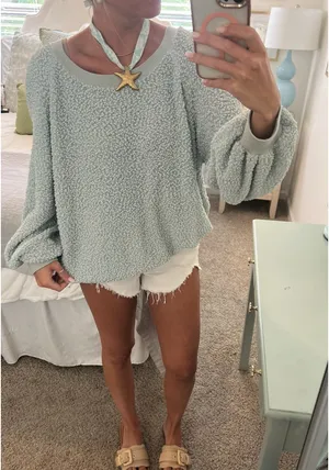 White Crow Knit pullover sweater thumbnail 1