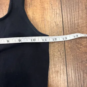 Aritzia TNA Black Cotton One-Shoulder Thong Bodysuit Women's Size XS / 74160 thumbnail 6