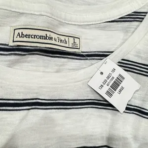NEW Abercrombie and Fitch Striped Tank Top Women’s Large thumbnail 2