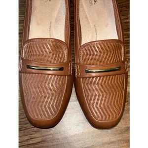 Woman's Loafers Clarks Cinnamon Brown Juliet Aster Loafer Size 9 thumbnail 16