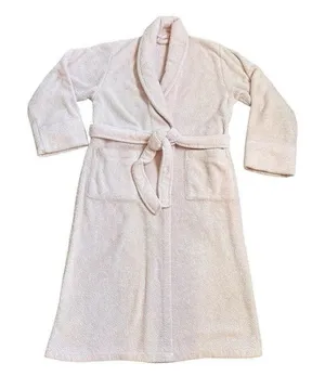 Bath & Body Works Plush Light Pink Belted‎ Robe Soft Warm Cozy Robe Size S/M thumbnail 1