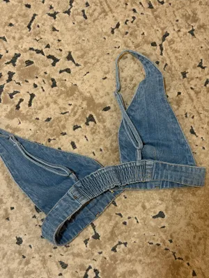 Princess Polly Denim Crop Top thumbnail 3