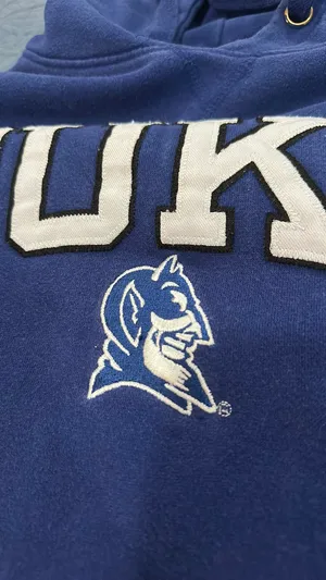 Old Varsity Brand Duke embroidered hoodie thumbnail 3