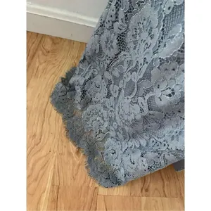Adrianna Papell Lace Dress Gown Grey/Grayish Blue Mother of the Bride Size 2 thumbnail 7