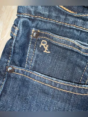 Polo Ralph Lauren Y2k Straight Leg Jeans 90's Urban Streetwear Waist 31in Mom thumbnail 5