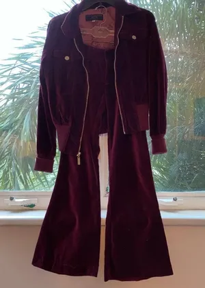 Vintage Juicy Couture Velour Tracksuit 2-piece set thumbnail 12