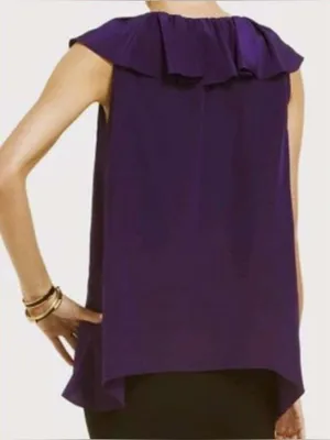 BCBG Max Azria Drea‎ Silk Blouse Size Small thumbnail 2