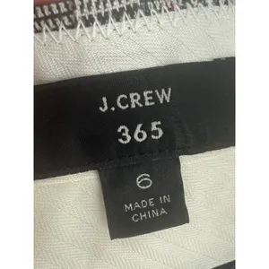 J.Crew‎ 365 Women's Plaid Trouser Pants Size 6 Career Office Preppy Academia thumbnail 3