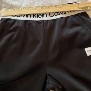 Calvin Klein Performance Black Jogger Pants Women’s Medium 8/10 Logo Waist thumbnail 5