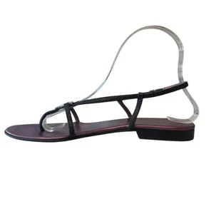 Gucci Tom Ford Era Thong‎ Sandals Metallic Purple 7B thumbnail 3