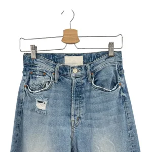 Mother Denim The Tomcat Jeans Distressed The‎ Confession Wash Blue Size 27 thumbnail 4