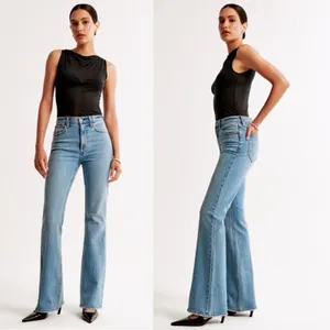 Abercrombie & fitch the flare ultra high rise jeans Sz 27 thumbnail 2