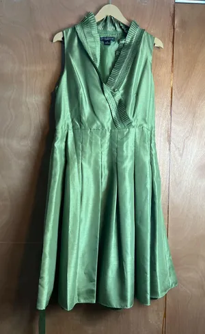 Jessica Howard Green Vintage Dress thumbnail 2