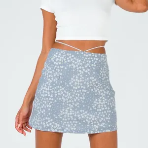 princess polly flo mini skirt blue thumbnail 1