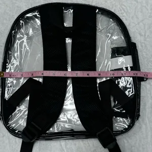NWT 12x12 clear stadium approved backpack Black thumbnail 2