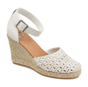 Journee Collection Espadrille Wedge Heels thumbnail 5