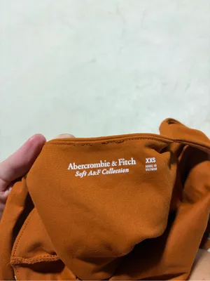Abercrombie & fitch soft collection Rust Orange One-Piece Bodysuit XXS thumbnail 8