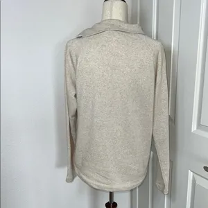 J. Crew Cream Cowl Neck Sweater with‎ Relaxed Fit thumbnail 11