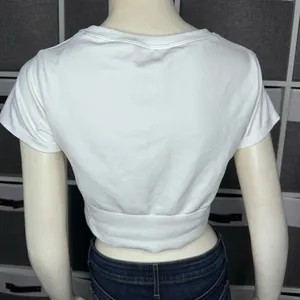 OFFLINE By Aerie Sidewalk Seamless Cropped T-Shirt Size Medium thumbnail 3