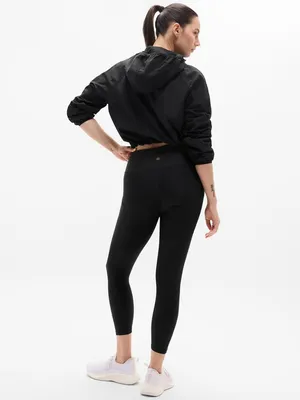 New Athleta S Interval Stash High Rise 7/8 Legging Black Small Regular thumbnail 7