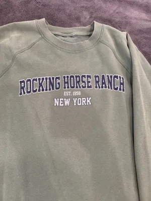 Rocking horse ranch crewneck sweatshirt thumbnail 2