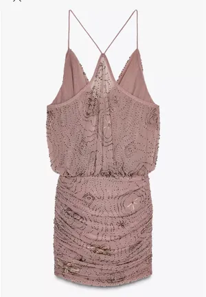 Zara Sequin Mini Dress thumbnail 4