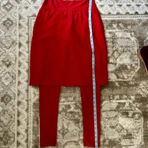 sweet lemon thyme, full-length, legging athleisure skirt thumbnail 2