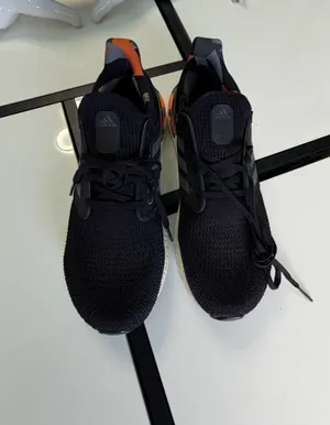 Adidas UltraBoost 20 Primeblue Black Orange Camo - Men's Size 9.5 thumbnail 7