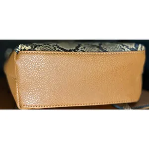 Women’s Light Brown Tote and Smaller Handbag Set‎ Animal Print thumbnail 10