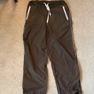 Women’s Gold Hinge Brown Warm Up Track Pants Size Large thumbnail 4