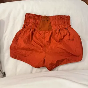 Free People movement ‘The Way Home’ copper high waisted copper shorts thumbnail 2