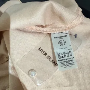 River Island Satin Button Front Cami Top Champagne Size 2 thumbnail 5