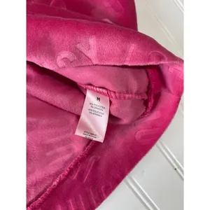 Juicy Couture Velour Pajama Set Fuchsia Pink Logo Y2K Lounge Set 3330-47 M thumbnail 5