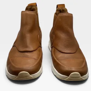 Nike Air Max Thea Mid Brown Leather Chelsea Boot Sneakers 859550-200 Womens 6 thumbnail 6