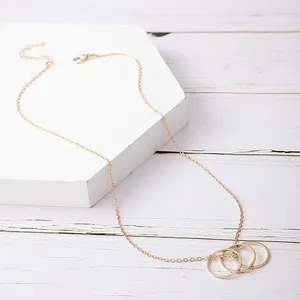 3/$30 💛 Dainty Ring Necklace Gold thumbnail 1