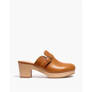 ✨Madewell The Monique Buckle Carmel Sz 9 Clogs ✨ thumbnail 6