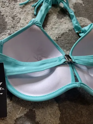 NEW Azzelia Aqua Halter Push-Up Bikini Set thumbnail 5