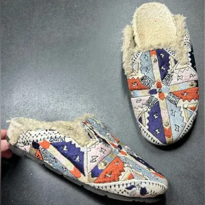Free People Women's Size 7.5 Damon Cozy Mule Slipper India MSRP $128 thumbnail 1