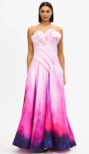 Acler Women's Pink Greenholm Maxi Dress thumbnail 1