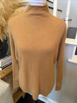 Anthropologie Maeve Shea Oversized Boxy 100% Cashmere Sweater Size XXS thumbnail 3