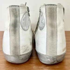 Golden Goose Francy Leather High Top Sneaker Shoes White Women's Size 36 / 6 thumbnail 4