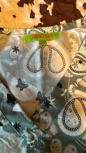 Scrub top Gray thumbnail 2