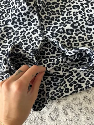 Leopard Print Biker Shorts Multi thumbnail 3
