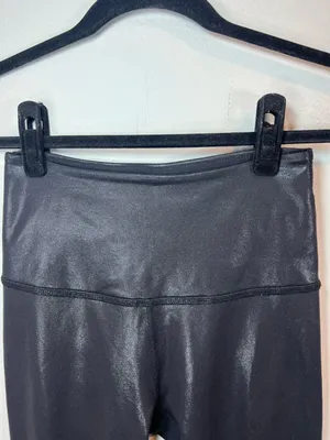 Beyond Yoga High Rise 7/8 Athletic Leggings Foil Black Yoga Gym Pilates Sz Small thumbnail 3
