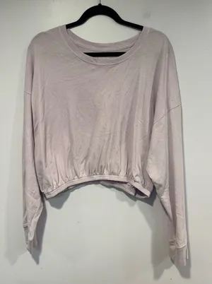 Purple Aerie offline cinched bottom‎ long sleeve thumbnail 1